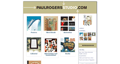 Desktop Screenshot of paulrogersstudio.com